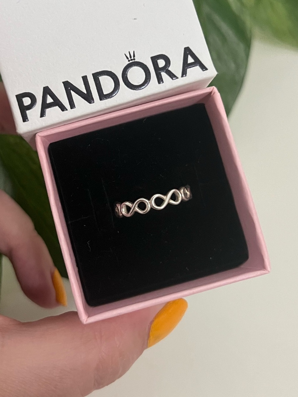 Pandora Infinity Shine Ring, Size 56, 925 ♾️